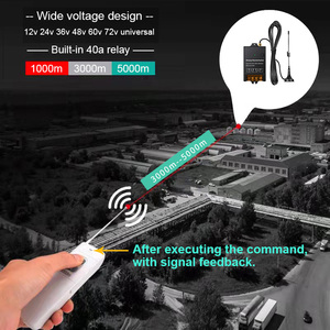 GLC 3km 24V 30A Relay <span class=keywords><strong>RF</strong></span> điều khiển từ xa chuyển đổi chuyển đổi không dây với thông tin phản hồi DC 12V không dây chuyển đổi từ xa cho động cơ - Product Image 2