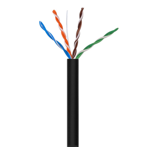 LANP 1,000ft Cat5e Ethernet Réseau LAN Câble UTP Étanche Extérieur Enterrement Résistance UV PE Cuivre Solide 305M Boîte - Product Image 1