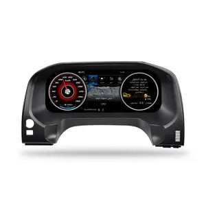 Painel digital de painel de instrumentos virtual, velocímetro lcd para prado/land cruiser 2010-2019