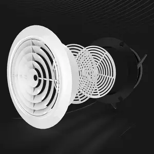 Hot Selling Ronde Verse Air Diffuser Voor Airconditioning Aroma Air Diffuser Magnetische Vent Covers