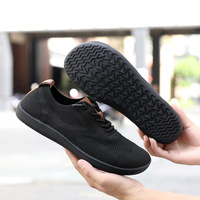 Baskets de sport unisexes pour hommes et femmes, grande taille, légères, imperméables, avec empeigne en maille respirante, semelle souple, à lacets, pour couple