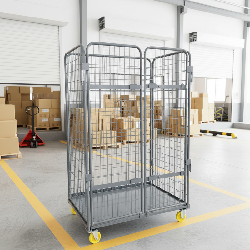 3 Sides Wire Mesh Roll Cage