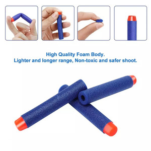 Fabbrica all'ingrosso Air Soft Gun Kid Toy Gun EVA bullet 7.2cm ricarica foam Bullet Darts