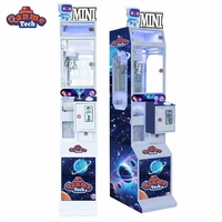 Mini-grue de jeu d'arcade à monnayeur, style armoire métallique, pour centre de divertissement, avec garantie d'un an