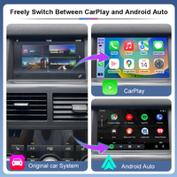 Adaptateur USB sans fil compatible CarPlay et Android Auto, commande vocale, 2016-2018 Land Rover Range Rover Evoque Discovery Jaguar