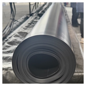 HDPE <span class=keywords><strong>PVC</strong></span> LLDPE Matériaux LDPE Géomembrane PP PE Membrane Imperméable Polyéthylène Enveloppe de Maison et Toit Solution Imperméable - Product Image 2