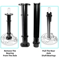Pour les camions Toyota ensemble d'outils d'extraction de roulement de roue d'arbre d'essieu arrière 09521-25011