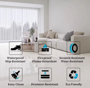 Pintura Epoxi de Alto Brillo a Base de Agua con Arena de Color, Autonivelante, para Garajes, Caminos de Entrada, Resina Epoxi, Arena de Color, Pintura Epoxi para Pisos - Product Image 5