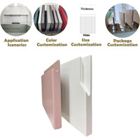Porte de dressing moderne en MDF avec revêtement en poudre, porte de chambre à coucher, porte de meuble d'intérieur