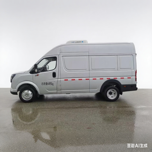 Dongfeng eléctrico pan estilo camión refrigerado que transporta frutas 1,5 toneladas camión refrigerado - Product Image 2