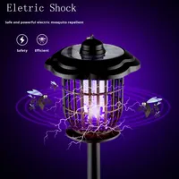 Lampe solaire de jardin 3-en-1 avec détecteur de mouvement, options de montage mural ou sur poteau, LED haute luminosité pour la décoration de chemins et de paysages