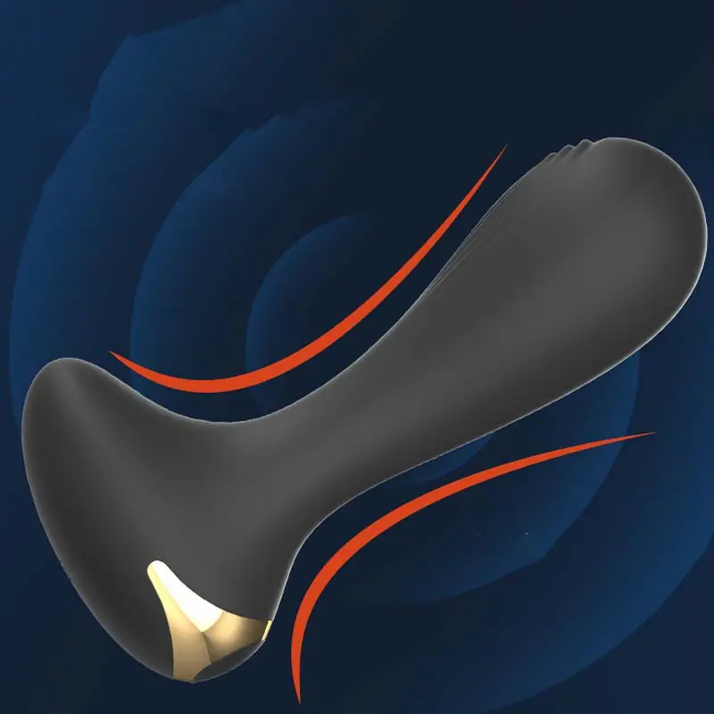 Fabrika orgazm ürünleri prostat mastürbasyon araçları butt plug anal masaj 360 vibratör