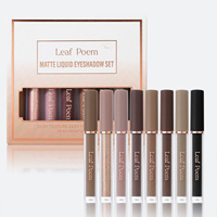 LEAF POEM – ensemble de fards à paupières liquides mats, effet 3D, imperméables, longue durée, vente en gros, livraison directe