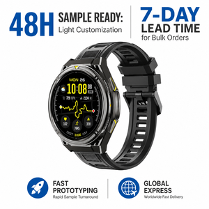 Smartwatch <span class=keywords><strong>GPS</strong></span> X2 da Esterno 2026 per Uomo, Display AMOLED da 1,43 Pollici, Impermeabile IP68, 150+ Modalità Sportive, Altimetro, Barometro, Bussola, Calendario - Product Image 2