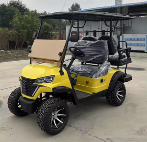 Voiturettes de golf électriques de luxe 4 places prix bon marché buggy <span class=keywords><strong>voiture</strong></span> à vendre <span class=keywords><strong>batterie</strong></span> au lithium chinoise 48 <span class=keywords><strong>volts</strong></span> voiturette de golf classique - Product Image 3