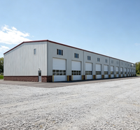 Yüksek Kaliteli Önceden Tasarlanmış Prefabrik Hafif Çelik Çerçeveli Atölye Binaları