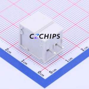 KF239-5.0-2P Spring Terminal Block Through hole Component (THT),P=5mm Connector 1x2P 5mm White 2P - Product Image 2