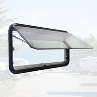Fenêtre extérieure plate transparente An-ti UV verre acrylique rv 20 angle de coin rond fenêtre camping-car avec certificat E13