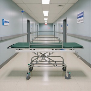 All Stainless Steel Medical Record Trolley YC-K13 With <b>Drawer</b> Noise-Free Caster Hospital Use - Product Image 3