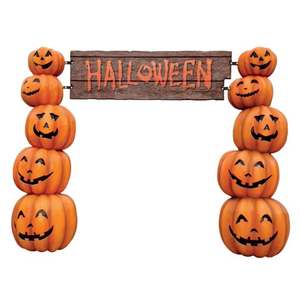 Al Aire Libre Halloween Decoración Diseño Fibra de vidrio Calabaza <span class=keywords><strong>Cenicienta</strong></span> Cuento de hadas Calabaza Fibra de vidrio Carruaje - Product Image 2