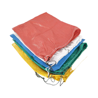 Emballage de stockage de cordon de logo personnalisable Sacs en plastique tissés en PP Sacs à cordon de logo personnalisables