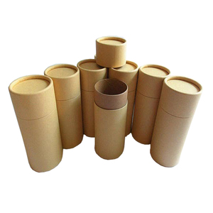 Impresión del cliente tubo de envío de embalaje de papel redondo respetuoso con el medio ambiente - Product Image 4