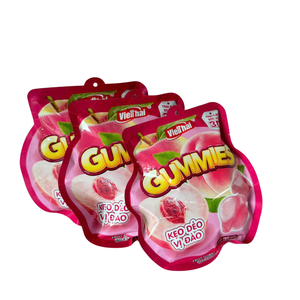 Gomitas de Caramelo con Sabor a Durazno y Peonía, 150g, Deliciosamente Suaves, con Rico Aroma a Durazno y Núcleo Líquido - Product Image 1