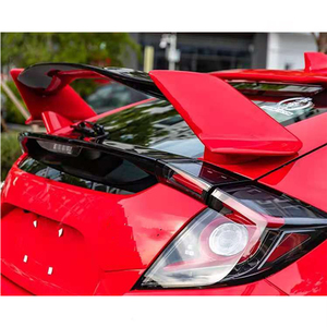 Alerón Trasero Tipo <span class=keywords><strong>R</strong></span> de Fibra de Carbono ABS de Alta Calidad Haosheng para Honda <span class=keywords><strong>Civic</strong></span> Hatchback 10 2016 2017 2018 2019 <span class=keywords><strong>2020</strong></span> 2021 - Product Image 3