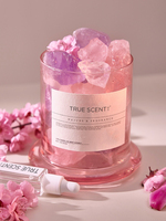 Vente en gros, marque privée, diffuseur d'huiles essentielles, pierre de cristal d'aromathérapie à parfum naturel pour cadeau