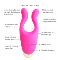 3-in-1 Frauen Saugvibrator Spielzeug Sex Erwachsenen-Klitorisstimulator Sextoy für Frau und Mann Masturbation Silikon-Massagegerät