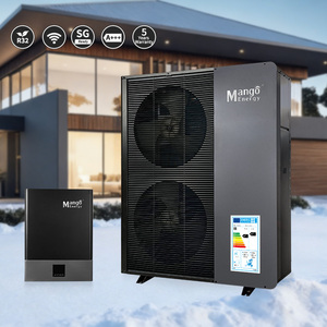 High <b>Efficient</b> 9-44kW Split R32 Heatpump EVI Air Source Heat Pump Water <b>Heater</b> French R32 Dc Split Heat Pump - Product Image 1