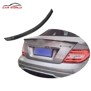 Alerón Trasero de Fibra de Carbono Real para Benz Clase C W204 C180 C200 C300 2009-2014, Alerón Trasero para Maletero, Nuevo Parachoques, Accesorios para Automóviles - Product Image 2