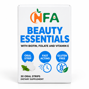 Suplemento Dietético en Tiras Orales de Biotina, Esenciales de Belleza Más Vendidos, Promueven una Complexión Clara y Luminosa - Product Image 1
