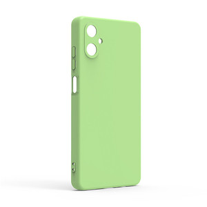 Coque arrière en silicone liquide de protection antichoc de luxe pour Galaxy F06 - Product Image 2