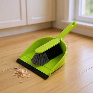 ชุดกวาดและทำความสะอาดแบบมืออาชีพ สีเขียวมะนาว แพ็ค 5 ชิ้น - Product Image 3