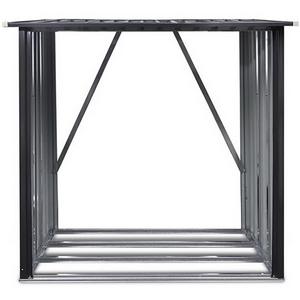 Stockage extérieur de bois, hangar en acier, hangar de bois de chauffage, outils de jardin, hangar de stockage à vendre - Product Image 1