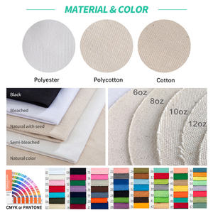 Sac réutilisable pliable en toile, bandoulière noire, mini sac fourre-tout, avec logo imprimé personnalisé, rayé, blanc, écologique, grand bouton - Product Image 5