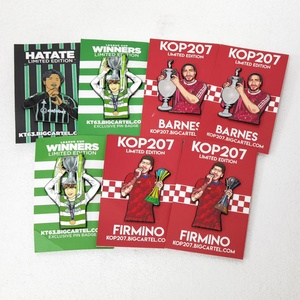 Pins de solapa personalizados al por mayor de clubes de fútbol de la FIFA, pins de esmalte suave y duro, personajes de anime y dibujos animados, logotipos de cuello, temáticas de cruz - Product Image 2