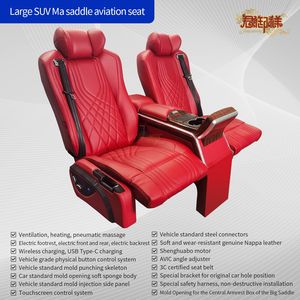 Toyota Prado Land Cruiser LC200 LC300 Lexus LX570 LX600 Nissan Patrol SUV Araç İç Modifikasyonu için Lüks Deri Aero Koltuk - Product Image 6