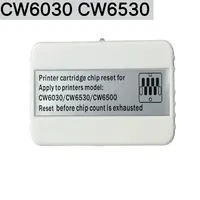 Reseteador de Chips para Cartuchos de Tinta SJIC38P, Decodificador para Epson CW6030 CW6530 CW6500, Herramienta de Reinicio de Doble Función Recargable por USB Tipo-C