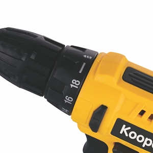 Taladro Amarillo de 20V con Batería de Litio en Caja BRICO - Product Image 3