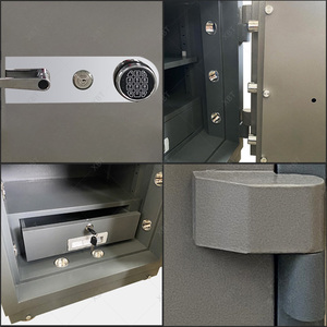 Thép nhà văn phòng an ninh tiền gửi an toàn hộp chống cháy và chống cháy cho đồ trang sức tiền có giá trị lưu trữ - Product Image 4