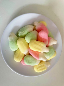 Bán buôn tùy chỉnh đầy màu sắc Gummy đóng băng khô kẹo chua ngọt trái cây có hương vị đóng băng khô Kem - Product Image 5