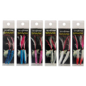 50mm 2G Surf Yumizuno señuelo de pesca 2 unids/caja cuchara Señuelos de Pesca curricán cebo de plástico duro para Lucio <span class=keywords><strong>Bluefish</strong></span> Tackle - Product Image 6