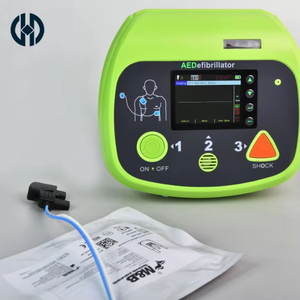 Intelligent Portable AED Automatic <strong>Defibrillator</strong> with Real Time ECG Analysis for Sudden <strong>Cardiac</strong> Arrest - Product Image 1