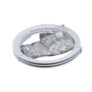 <span class=keywords><strong>Tringle</strong></span> à <span class=keywords><strong>rideau</strong></span> d'<span class=keywords><strong>angle</strong></span> de salle de bain, cloison de spectacle en plastique, piste incurvée, à réaliser soi-même - Product Image 1
