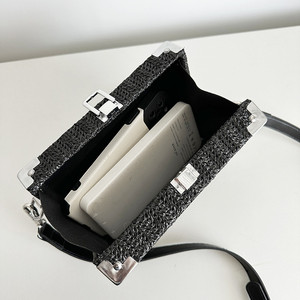 Vente en gros <span class=keywords><strong>de</strong></span> sacs à bandoulière d'été décontractés pour hommes nouveau design <span class=keywords><strong>sac</strong></span> en rotin carré tissé à la main <span class=keywords><strong>sac</strong></span> <span class=keywords><strong>de</strong></span> <span class=keywords><strong>plage</strong></span> à bandoulière en paille pour la <span class=keywords><strong>plage</strong></span> - Product Image 4