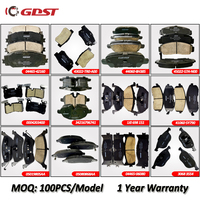 Sistem Rem Otomatis GDST 7242-D350 5882984 D350-7242 5X0-698-151-B Harga Terjangkau Kampas Rem Keramik Universal untuk VOLKSWAGEN