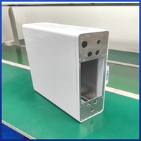 Châssis de contrôle industriel personnalisé, boîtier d'ordinateur de bureau industriel, coque d'équipement en aluminium et acier inoxydable OEM ODM