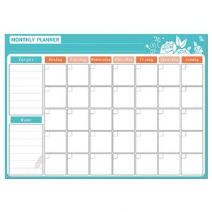 Tableau blanc magnétique pour réfrigérateur, planificateur hebdomadaire et mensuel, tableau blanc pour messages quotidiens et dessins - Product Image 5